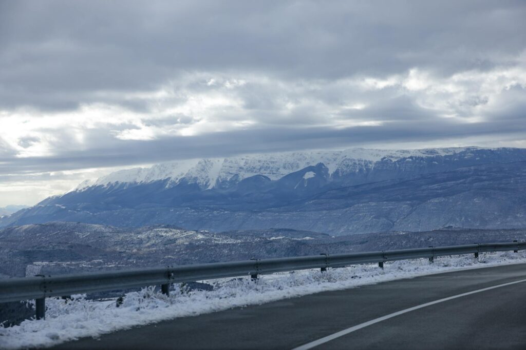 Driving In Greece Winter - Driving in Greece Winter